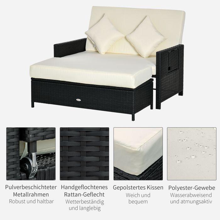 Produktbild Outsunny Lounge-Sofa