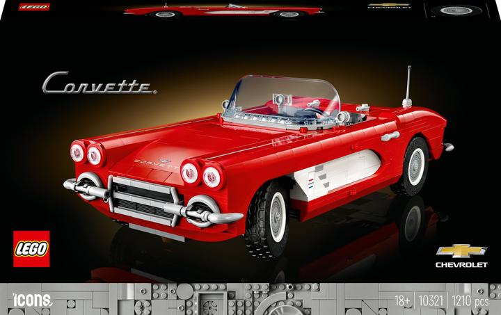 Produktbild LEGO Icons Corvette (10321, LEGO Icons)