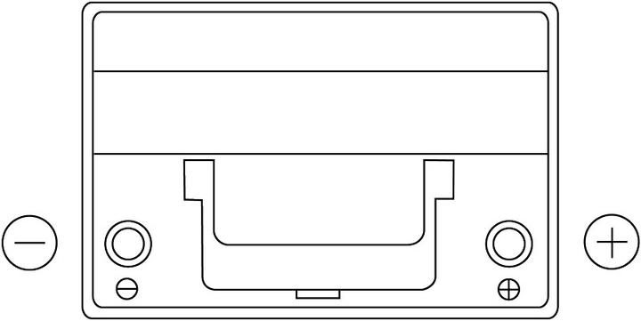 Actual product image Exide Batterie (12 V, 75 Ah, 750 A)