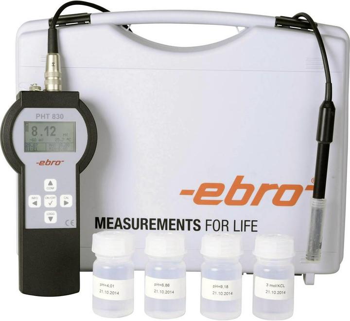 Produktbild Ebro pH-Messgerät PHT 830 Set 2 pH- (pH Messgerät)