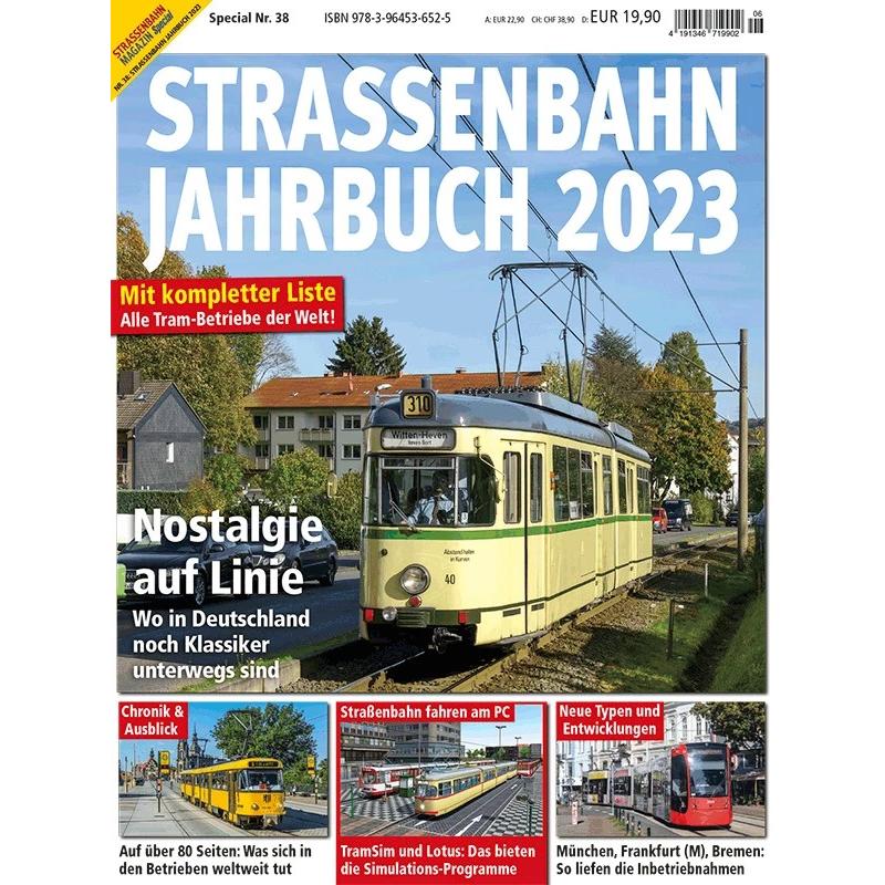 Strassenbahn Jahrbuch 2023, Ratgeber von GeraMond Verlag