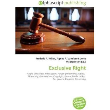 Exclusive Right, Fachbücher