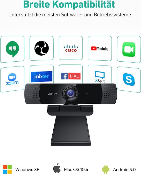 Produktbild Aukey PC-LM1E (2 Mpx)