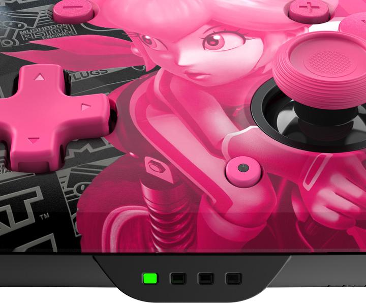 Produktbild PDP Rematch Glow Wireless Grand Prix Peach (Switch, Switch Lite, Switch OLED)