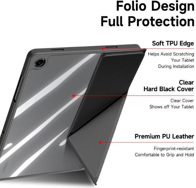 Immagine prodotto Dux Ducis Magi Series Bookcover Hülle (Samsung Galaxy Tab A11+, Samsung Galaxy Tab A9+)