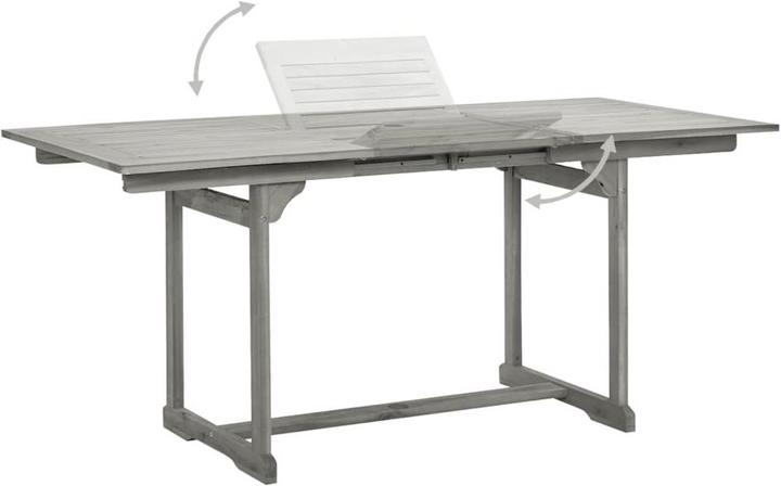 Produktbild vidaXL Gartentisch (170 x 80 x 75 cm)