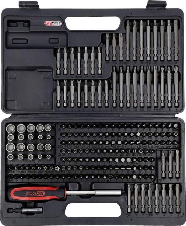 Actual product image KS Tools 1/4 CLASSIC bit set 208 pieces (1/4")