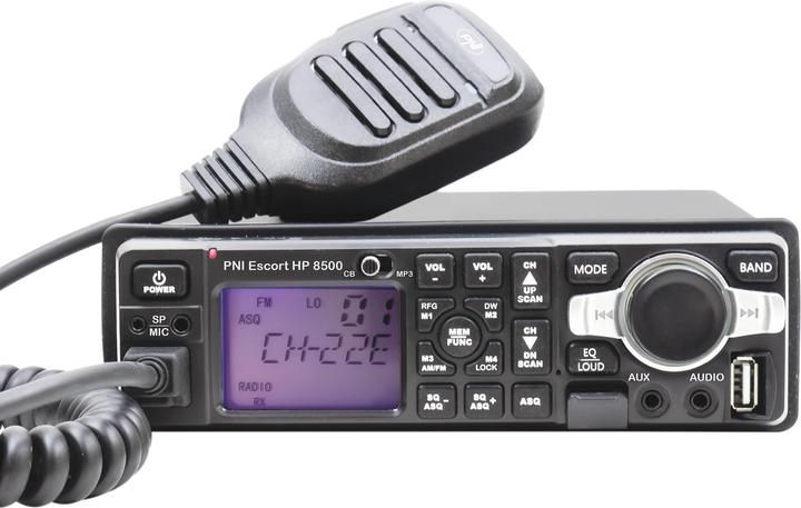 Image du produit PNI Radio CB et lecteur MP3 Escort HP 8500 ASQ avec écouteurs et microphone inclus