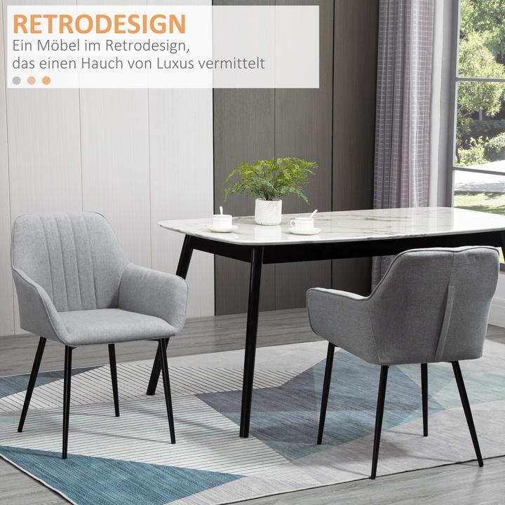 Actual product image Homcom Chair 2-piece