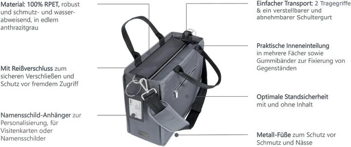 Produktbild Sigel Notebooktasche Sharing Bag Premium L 17.3 (17.30")