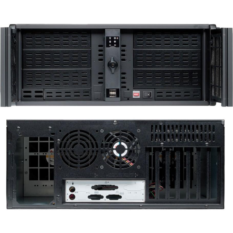 Thumbnail - Fantec TCG-4860X07-1 4HE 19IN 688MM, Server Barebone