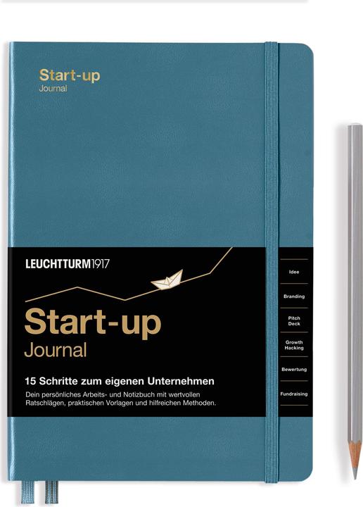 Leuchtturm1917 Démarrage (A5, Blanc, Couverture rigide)