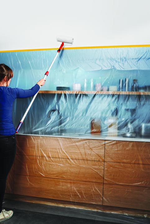 Produktbild tesa EASY COVER Perfect+ Malerfolie Perfect+ Refill Nachfüllrolle (33 m, 1400 mm)