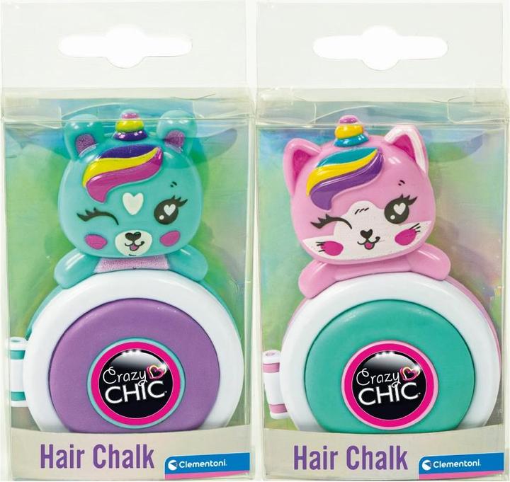 Actual product image Clementoni Crazy Chic - Lovely Haarkreide - Fantasy - 1 Stück