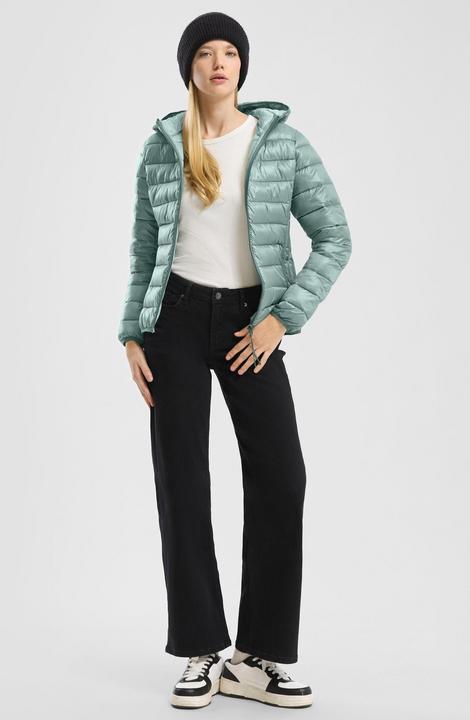 Produktbild S.Oliver Outdoor-Jacke Leicht wattierte Steppjacke mit Kapuze (XS)