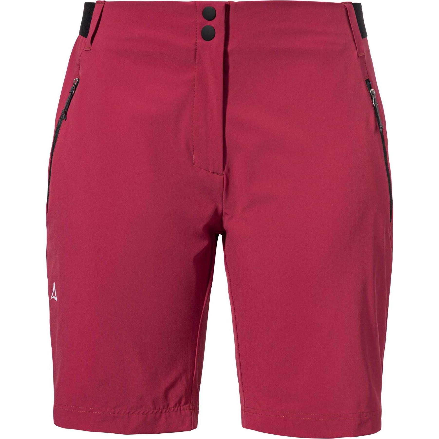 Schöffel, Damen, Outdoorhose, Shorts Style Blaustein WMS (44), Rot, 44