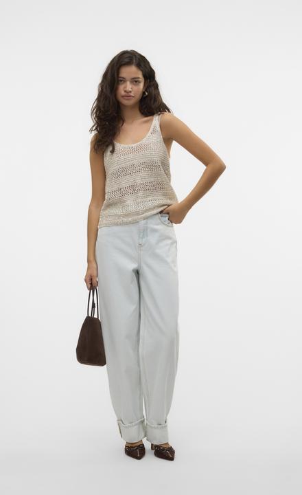 Produktbild Vero Moda VMBILLIE Hohe Taille Barrel Fit Jeans Mom Jeans (W28/L34)