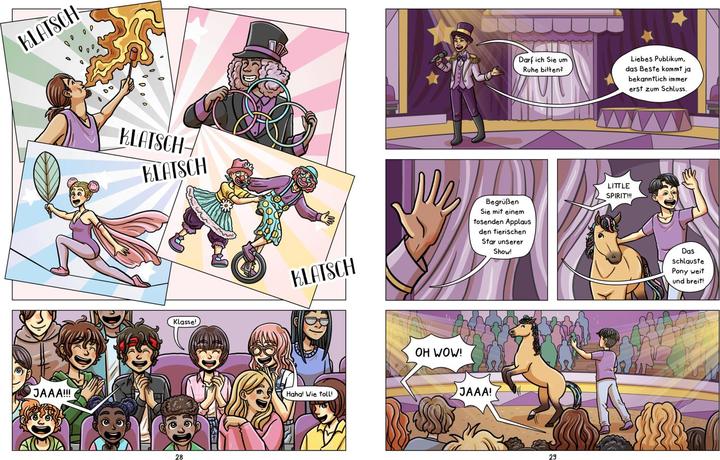 Actual product image Abenteuer vom Rosenhof Das Zirkuspony (German, Victoriasarina, Katharina Netolitzky, 2023)