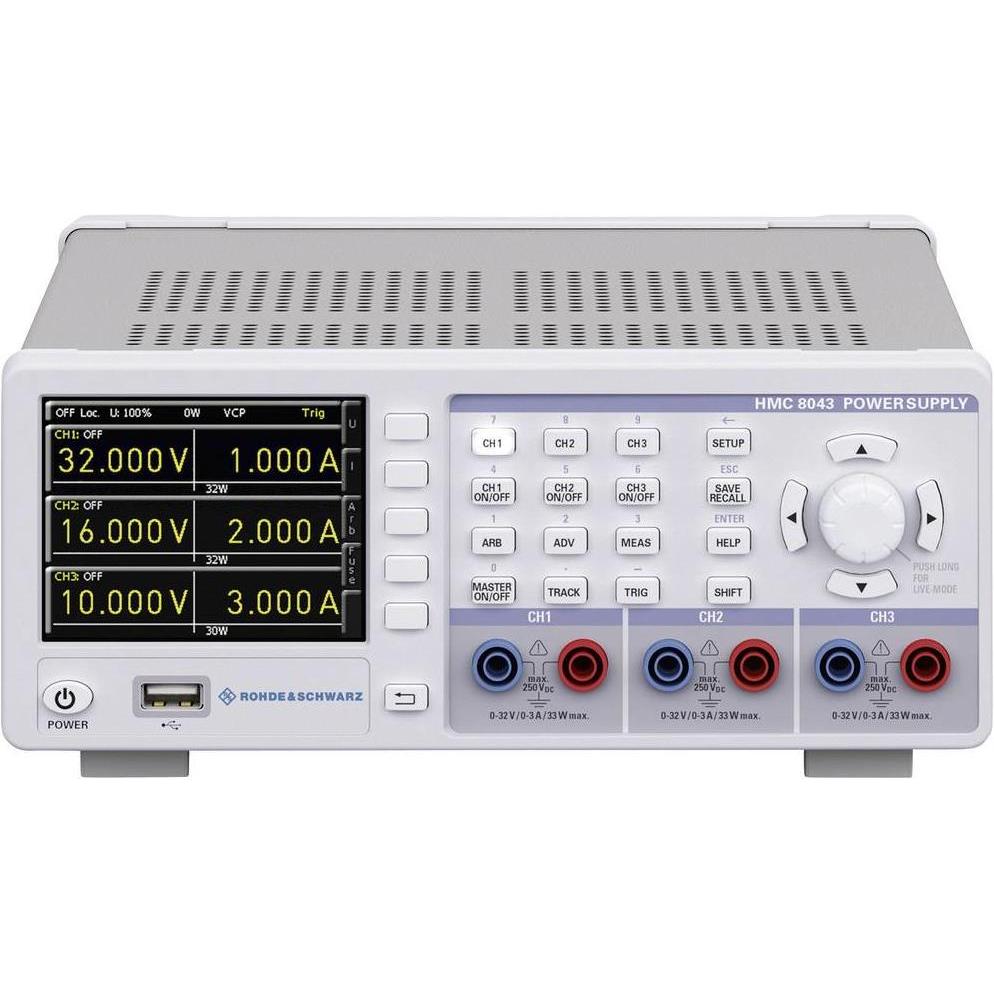 Rohde & Schwarz Labornetzgerät, einstellbar HM, Labornetzgerät