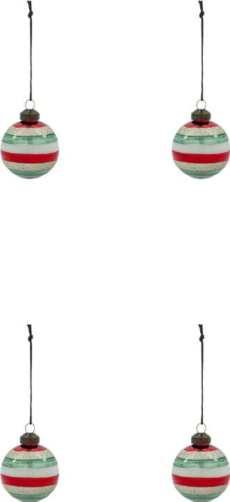 House Doctor Christmas ornaments, HDHapp, Multi (24 -part)