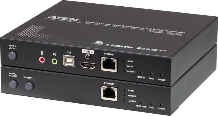 Actual product image Aten USB True 4K HDMI HDBaseT 3.0 KVM Extender USB