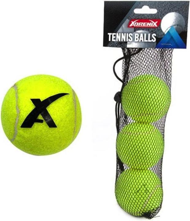 Actual product image Toi-Toys Adrenix tennis balls with resealable net, 3 pcs.