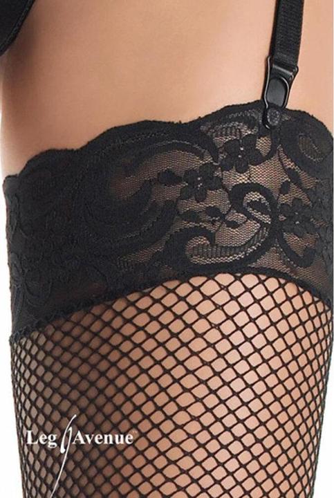 Actual product image Leg Avenue Fishnet stockings (46, 48, 50)