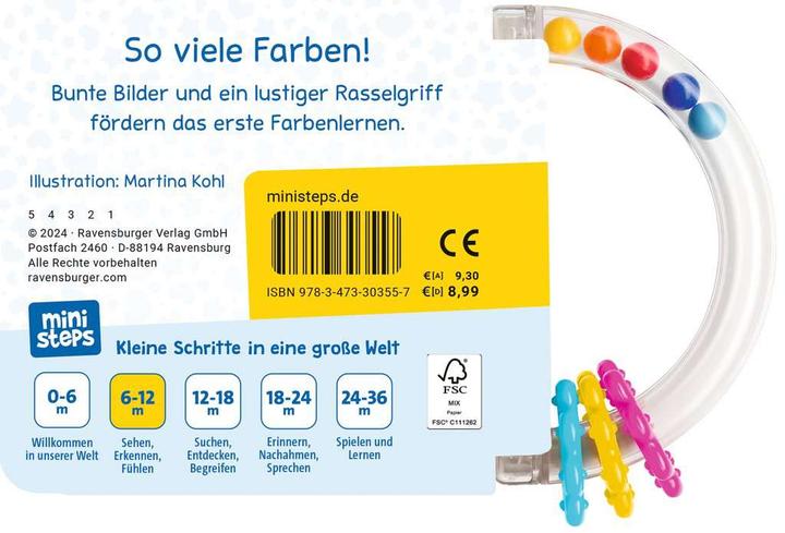 Immagine prodotto Ravensburger Mein buntes Rasselbuch (Tedesco)