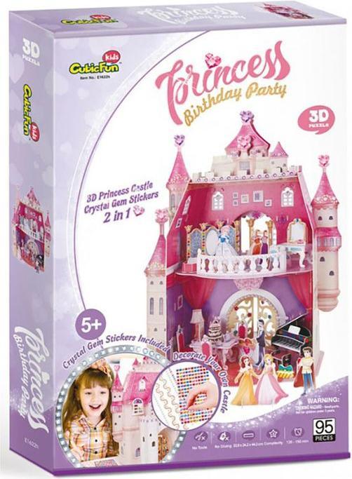 Productafbeelding Cubicfun CUBIC FUN Printsessi sünnipäeva maja (95 onderdelen)