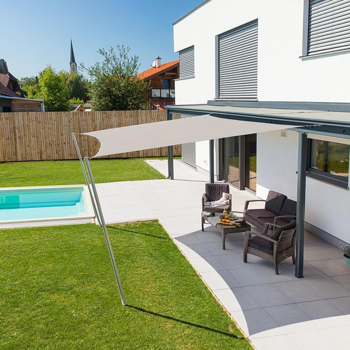 Produktbild Windhager Sun Sail CANNES Quadrat (400 x 400 cm)