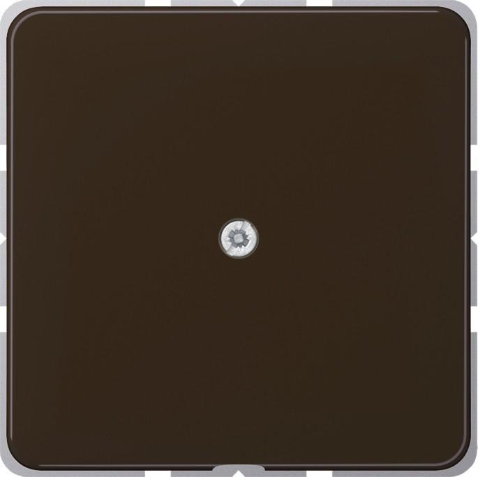 Actual product image JUNG Insert cable outlet CD br glz Schraubbef CD590ABR