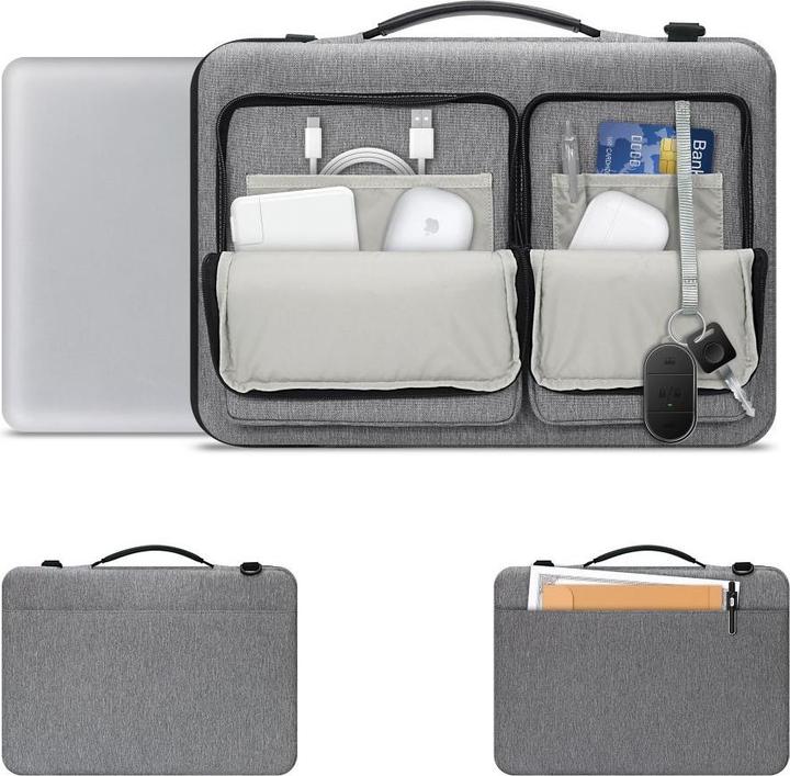 Actual product image Tech-Protect 15-16 Defender Bag Laptop Bag - Gray (16")