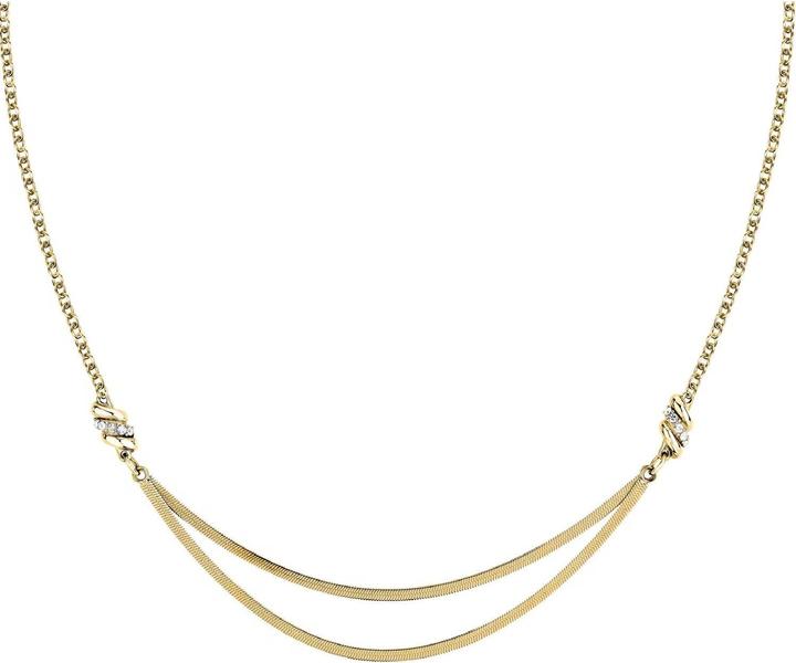 Image du produit Morellato Décent Or Plaqué Torchon Crystal Necklace SAWZ01 (Acier inoxydable)