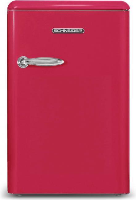 Schneider CONSUMER SCTT115VHAW combi-koelkast Vrijstaand 109 l E Roze (109 l)