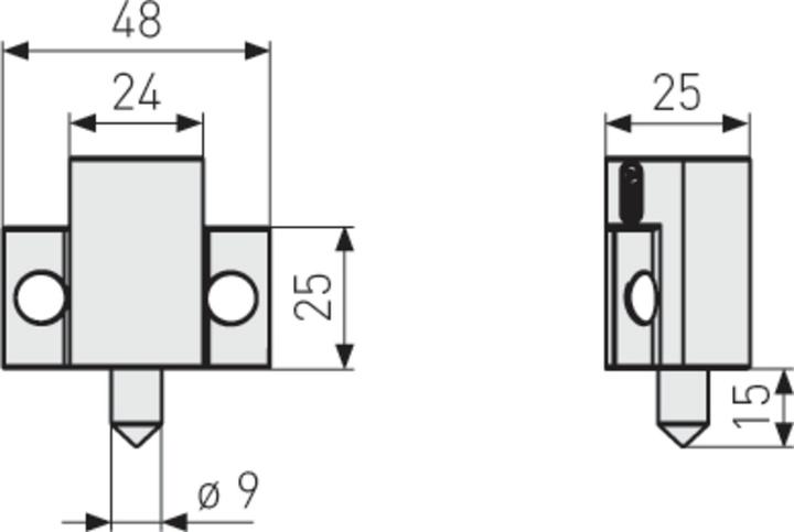 Produktbild Abus FTR38 W CL/DFNLI