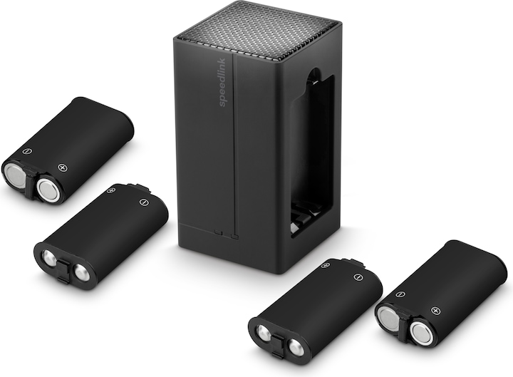 Speedlink JUIZZ - Caricatore doppio USB per Xbox Serie X/S (Xbox Series X, Xbox Serie S, Xbox One S)