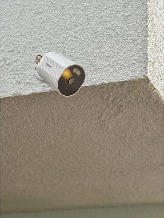 Produktbild Osram SMART+ WIFI OUTDOOR CAMERA FIXED White (2560 x 1440 Pixels)