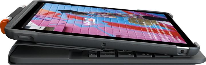 Produktbild Logitech Slim Folio (DE, iPad 2021 (9. Gen), iPad 2019 (7. Gen), iPad 2020 (8. Gen))