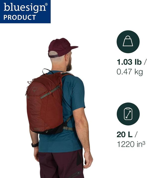 Produktbild Osprey Sportlite 20L Unisex wandelrugzak met hydraulisch reservoir, dennenblad groen (20 l)