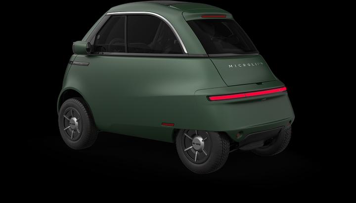 Actual product image Microlino Long Range London Green (Electric, 17 hp)