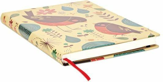 Image du produit Paperblanks Calendrier 5 ans Snapshot Mère Rouge-gorgeUltra5JR (À rayures, Couverture rigide)