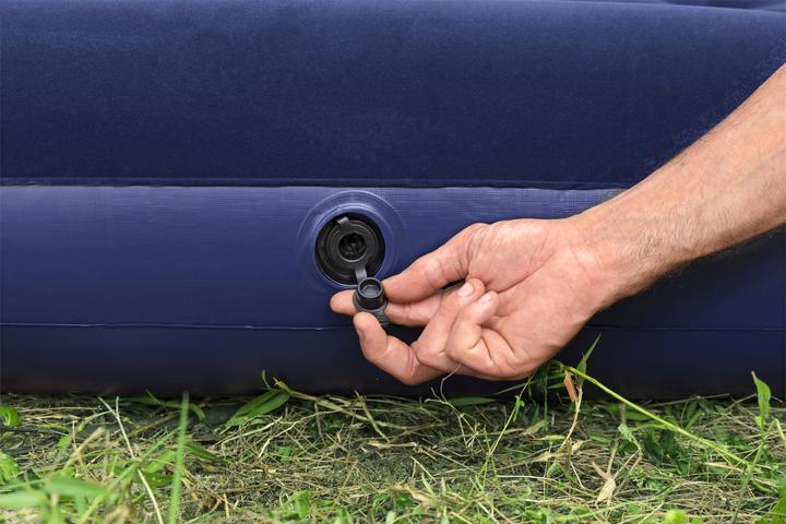 Actual product image Bestway Air Mattress Twin with Built-in Foot Pump 1.88 m x 99 cm x 28 cm