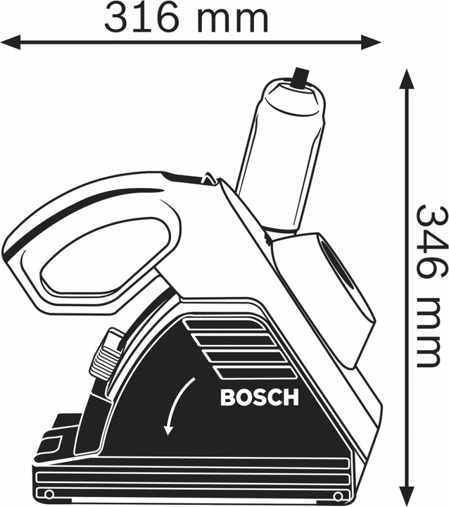 Produktbild Bosch Professional Mauernutfräse GNF 35 CA