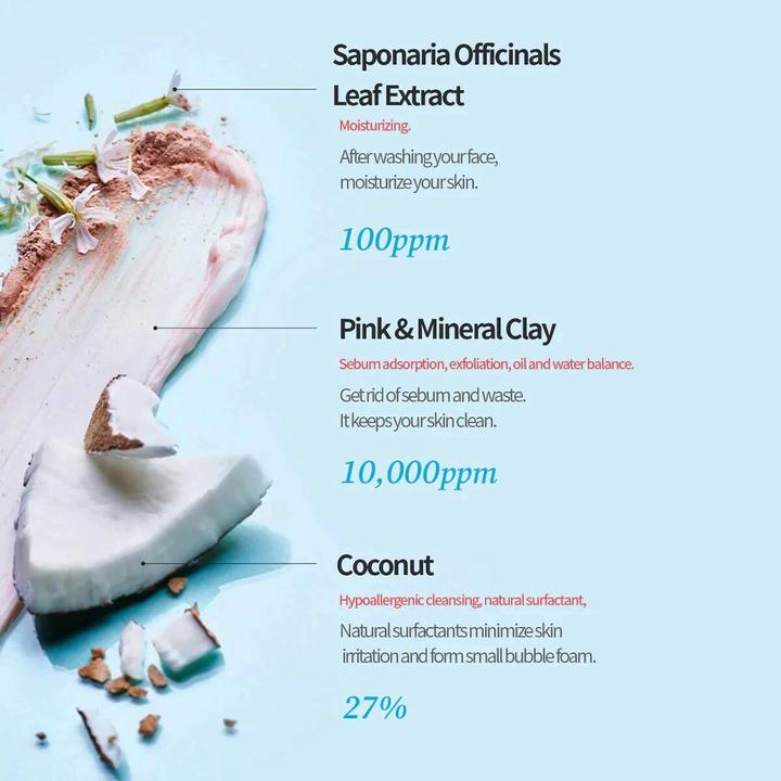 Immagine prodotto Tocobo Schiuma detergente all'argilla di cocco (Schiuma detergente, 150 ml)