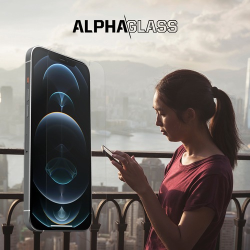 Actual product image OtterBox Alpha Glass (1 Piece, Apple iPhone 12, Apple iPhone 12 Pro)