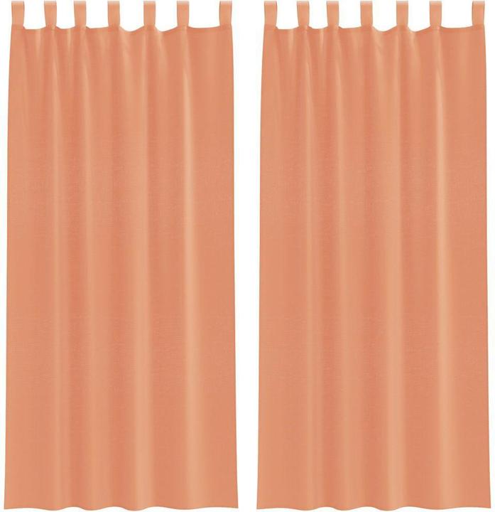 Actual product image vidaXL Voile Vorhang (140 x 245 cm)