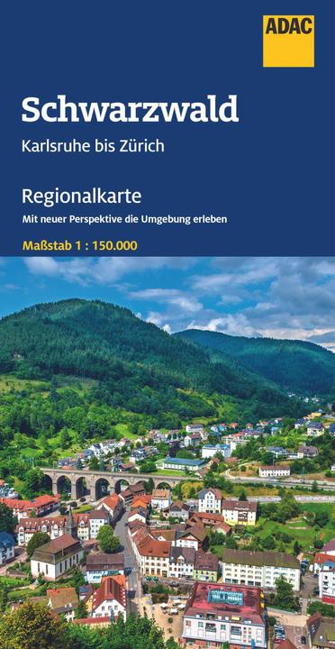 Actual product image Regional map 14 Black Forest 1:150,000