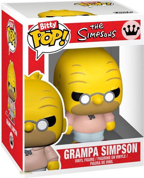 Actual product image Funko Bitty POP! 4 Pack The Simpsons: Scratchy