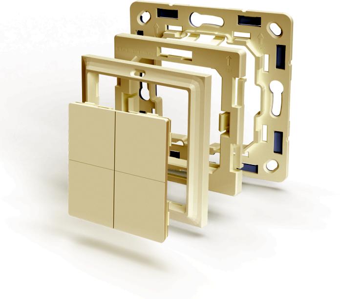 Actual product image Shelly Wall switch adapter - Gira /Merten