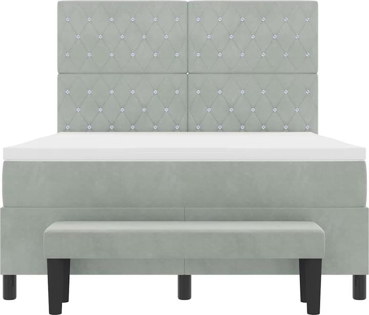 Actual product image VidaXL Box spring bed (160 x 200 cm)